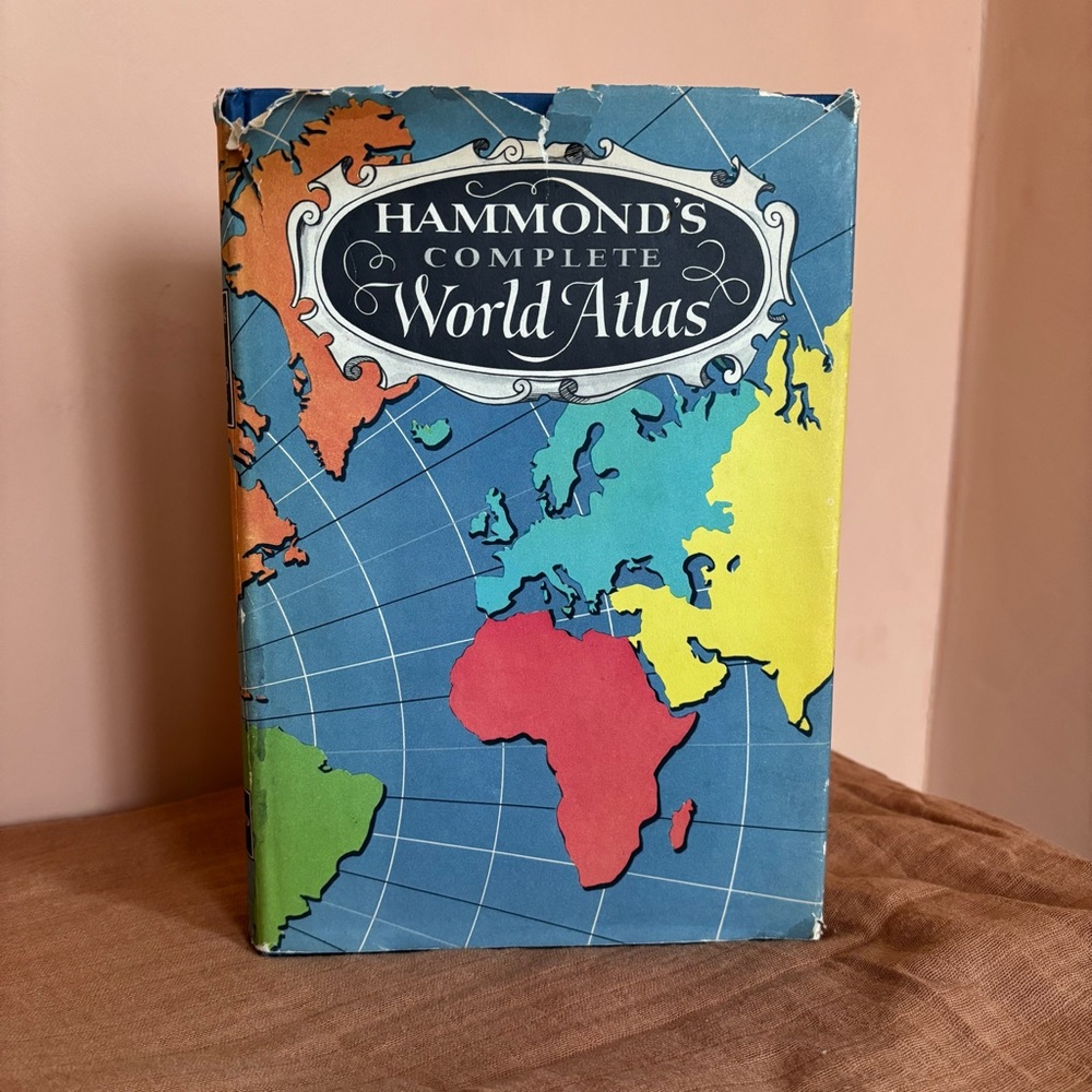 1950 Hammond’s Complete World Atlas